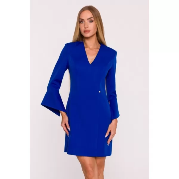  Dámské šaty MOE M876 ROYAL BLUE 