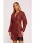 Dámské šaty MOE M871 MAROON