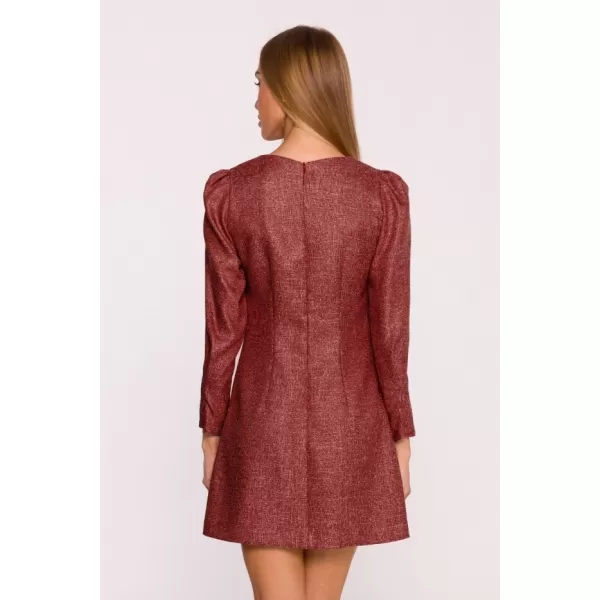  Dámské šaty MOE M870 MAROON 