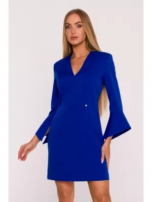 Dámské šaty MOE M876 ROYAL BLUE