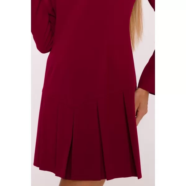  Dámské šaty MOE M872 MAROON 