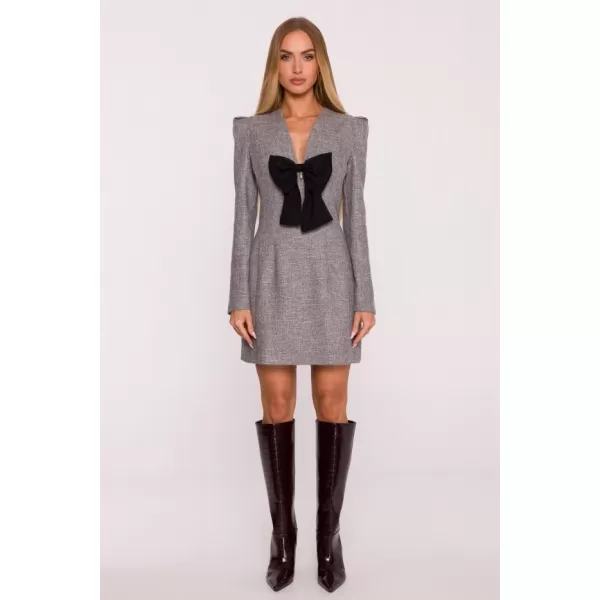  Dámské šaty MOE M869 GRAPHITE 