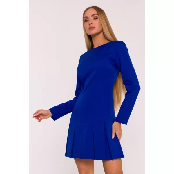  Dámské šaty MOE M872 ROYAL BLUE 