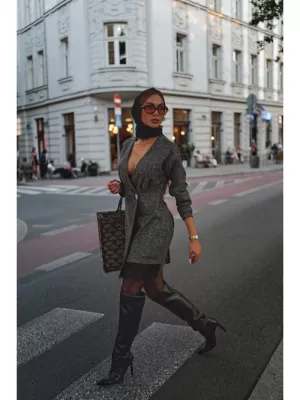 Dámské šaty MOE M871 BLACK