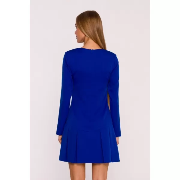  Dámské šaty MOE M872 ROYAL BLUE 