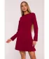 Dámské šaty MOE M872 MAROON