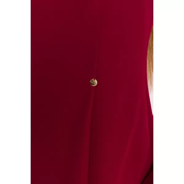  Dámské šaty MOE M876 MAROON 