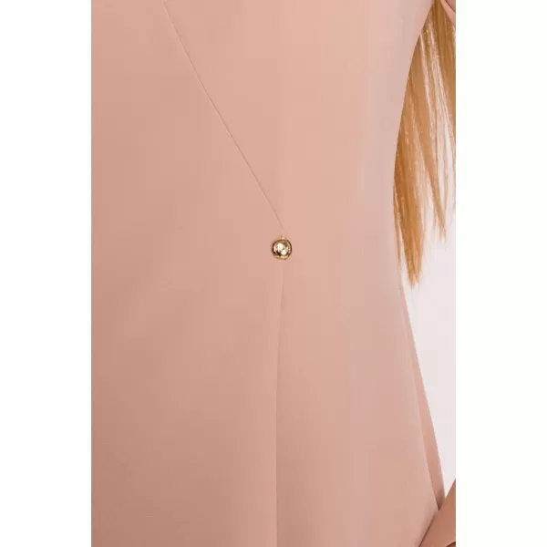  Dámské šaty MOE M876 BEIGE 