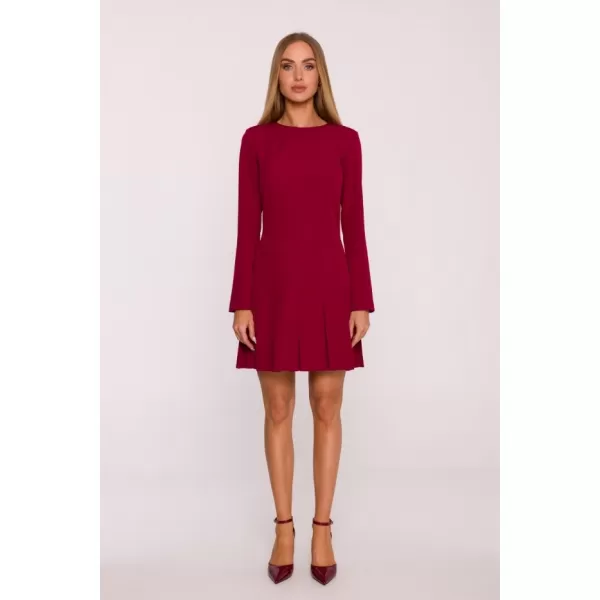  Dámské šaty MOE M872 MAROON 