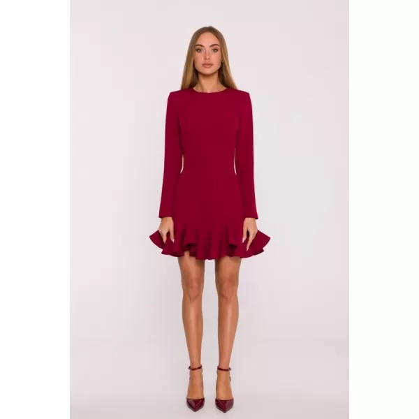  Dámské šaty MOE M880 MAROON 