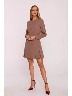 Dámské šaty MOE M872 MOCCA