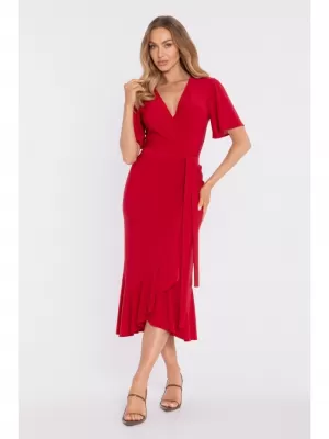 Dámské šaty MOE M912 RED