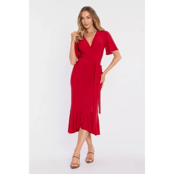  Dámské šaty MOE M912 RED 