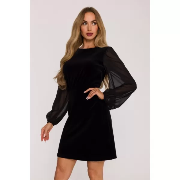  Dámské šaty MOE M886 BLACK 