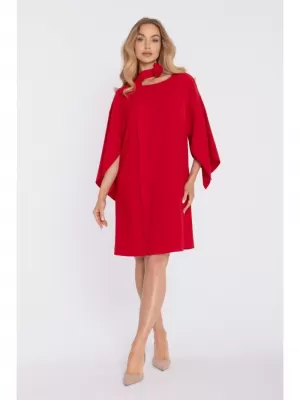Dámské šaty MOE M908 RED