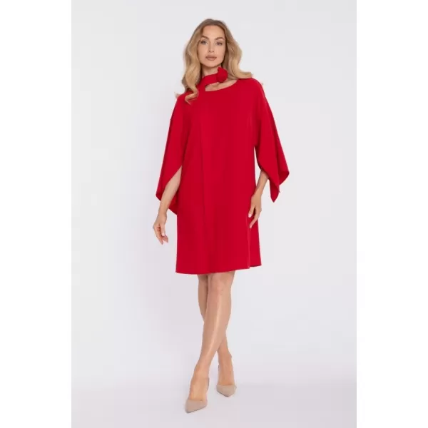  Dámské šaty MOE M908 RED 