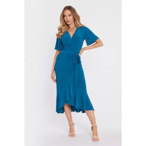  Dámské šaty MOE M912 OCEAN BLUE 