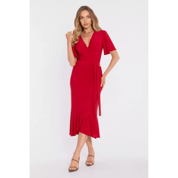  Dámské šaty MOE M912 RED 
