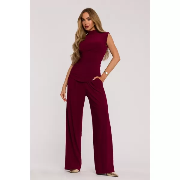  Dámské kalhoty MOE M890 MAROON 