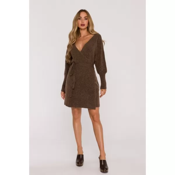  Dámské šaty MOE M631 CARAMEL 