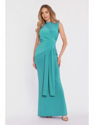 Dámské šaty MOE M913 TURQUOISE