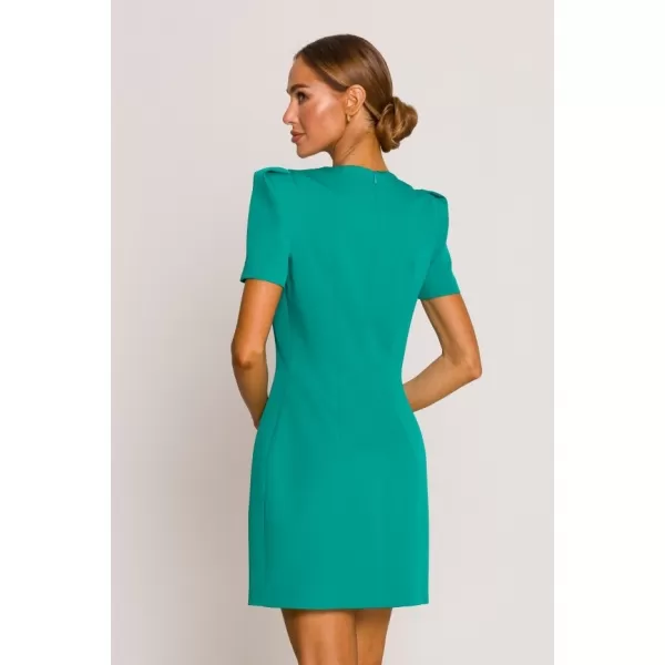  Dámské šaty MOE M777 TURQUOISE 