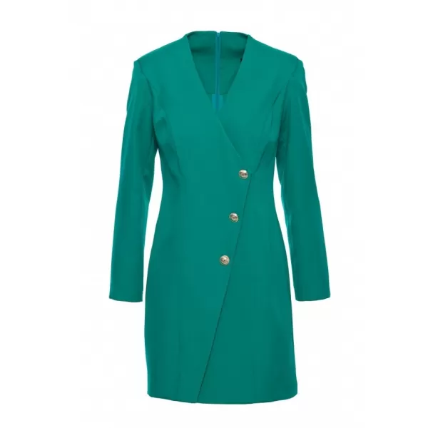  Dámské šaty MOE M793 TURQUOISE 