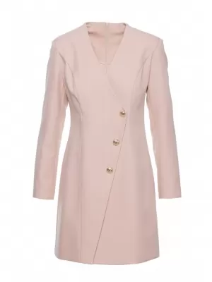 Dámské šaty MOE M793 LIGHT BEIGE