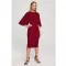 Dámské šaty MOE M700 MAROON