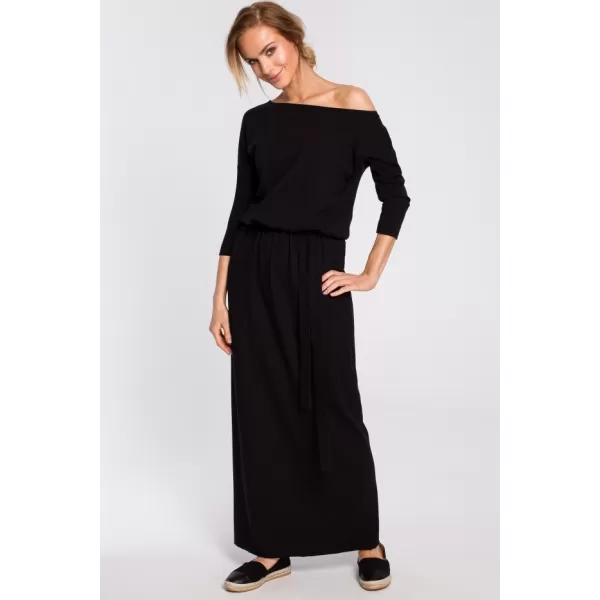  Dámské šaty MOE M435 BLACK 