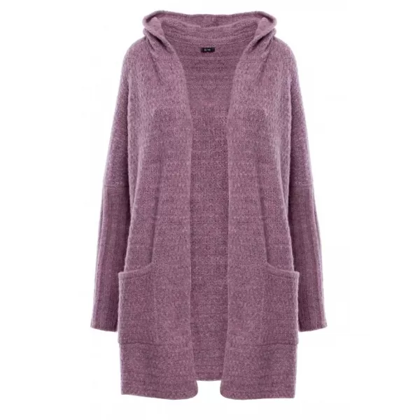  Dámský cardigan MOE M556 FIALOVÁ 
