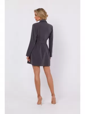 Dámské šaty MOE M749 DARK GREY