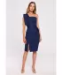 Dámské šaty MOE M673 NAVY BLUE