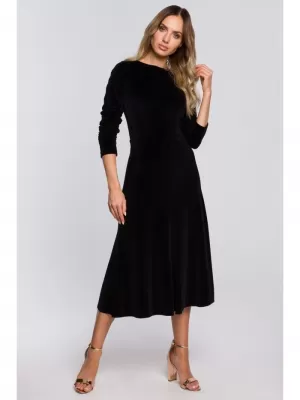 Dámské šaty MOE M557 BLACK