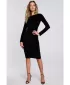 Dámské šaty MOE M565 BLACK