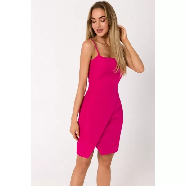  Dámské šaty MOE M744 FUCHSIA 