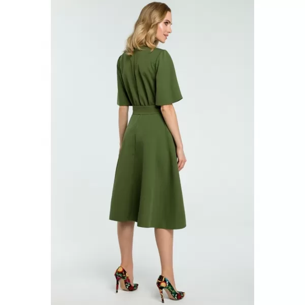  Dámské šaty MOE M396 GREEN 