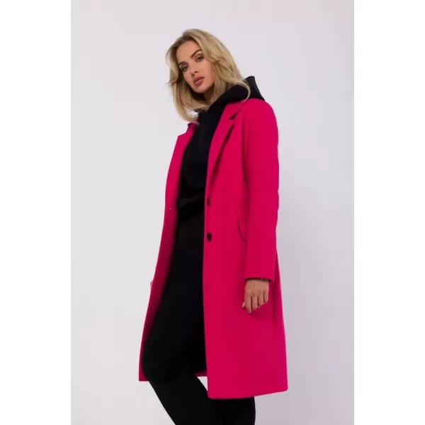  Dámský kabát MOE M758 FUCHSIA 