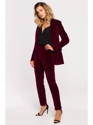 Dámské sako MOE M643 MAROON