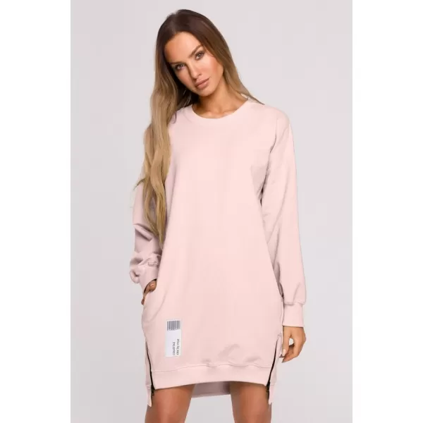  Dámská mikina MOE M676 CANDY PINK 