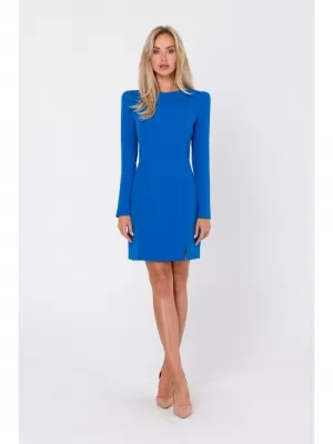 Dámské šaty MOE M755 BLUE