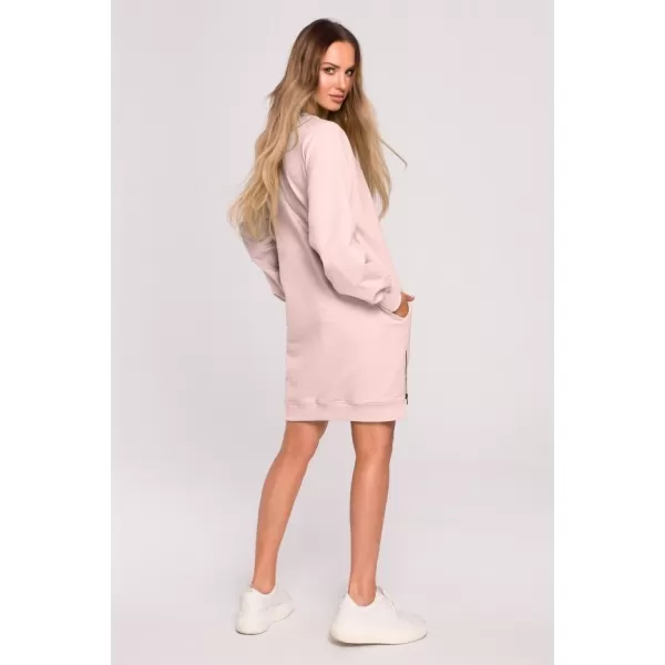  Dámská mikina MOE M676 CANDY PINK 