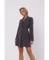 Dámské šaty MOE M749 DARK GREY