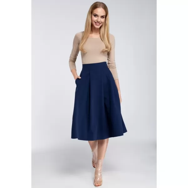  Dámská sukně MOE M302 NAVY BLUE 