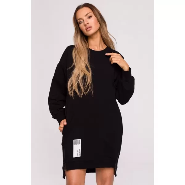  Dámská mikina MOE M676 BLACK 
