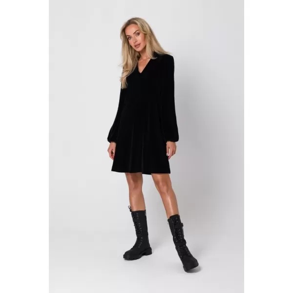  Dámské šaty MOE M767 BLACK 