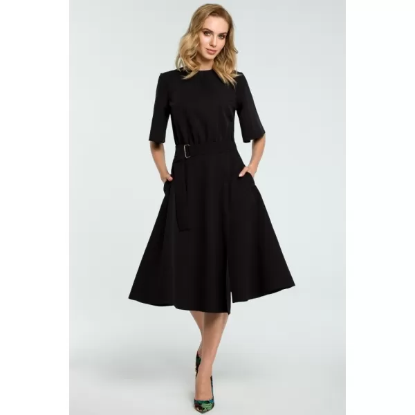  Dámské šaty MOE M396 BLACK 