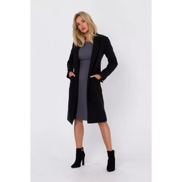  Dámský kabát MOE M758 BLACK 