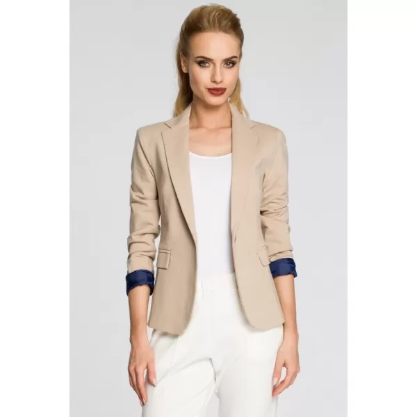  Dámské sako MOE M243 BEIGE 