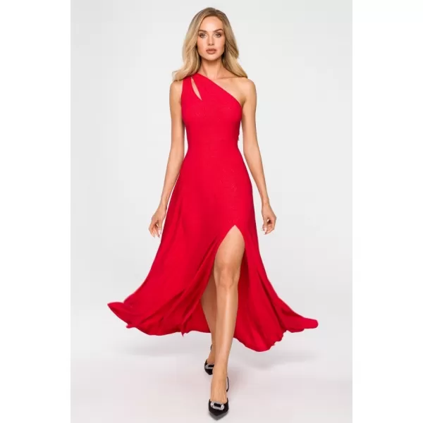  Dámské šaty MOE M718 RED 